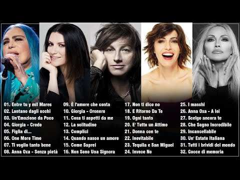 Gianna Nannini, Anna Oxa, Loredana Bertè, Laura Pausini, Giorgia Live   Musica Italiana 2021