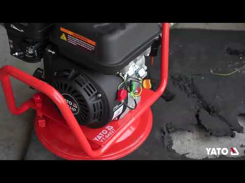 Вібратор по бетону бензиновий YATO 6,5 к.с. платформа ?= 28-32- 38-45- 50-60-70 мм