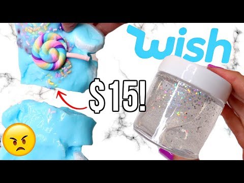 $15 WISH SLIME REVIEW! Is It Worth It?!