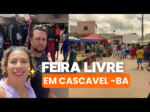 Conhecendo a Feira Livre   de CASCAVEL em Ibicoara-BA - Sabores, cores e histórias”