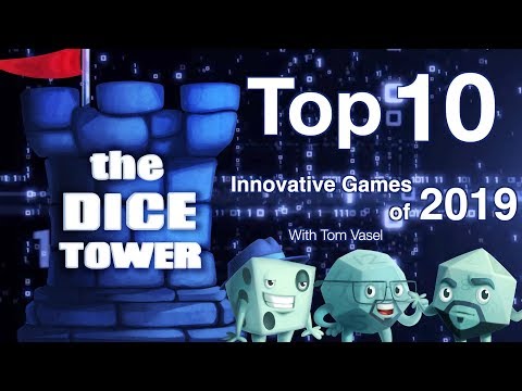 Top 10 Innovative Games of 2019 - with Tom Vasel