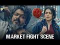 Market Fight Scene Leo Vijay Trisha Krishnan Arjun Sarja Anirudh Lokesh Kanagaraj