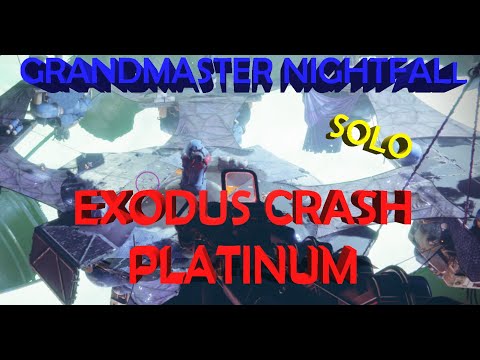 Grandmaster Nightfall Exodus Crash with Easy Boss CHEESE! | SOLO Titan | Destiny 2 Season of Plunder