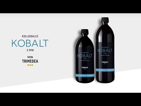 Kolloidales Kobalt 5ppm hergestellt im Hochvolt-Plasmaverfahren mit 10.000Volt - keine Elektrolyse!