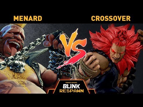 MenaRD (Birdie) Vs Crossover (Akuma) - Blink Respawn - Top 8