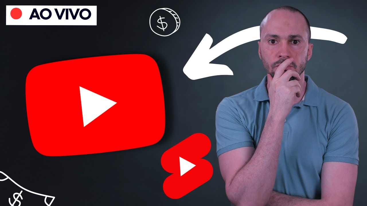[🔴 Ao Vivo] TUDO SOBRE YouTube, Monetização e Shorts | Como Crescer Canal AGORA!
