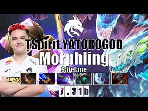 Morphling Safelane | TSpirit.YATOROGOD | NO E-BLADE BUILD NEW MORPHLING | 7.31b Gameplay Highlights