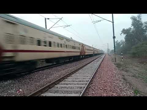 14117   kalindi Express wag9ch khe shat Mangolpuri skip High 120km/h speed