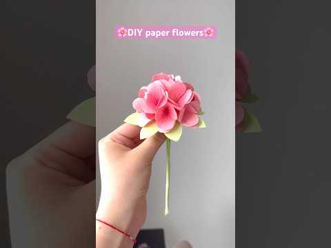 DIY paper flowers🌸