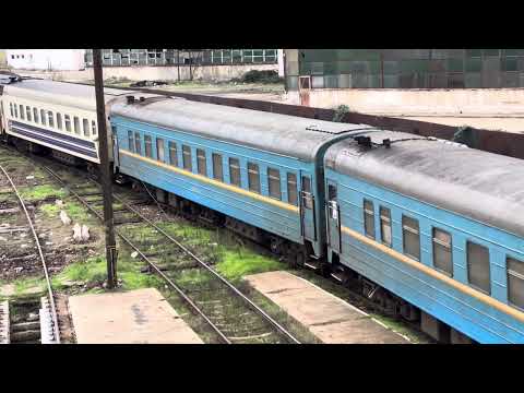 CFR Calatori LDH 1250 cu trenul pentru Republica Moldova SMART Prietenia și vagoanele pentru Ucraina