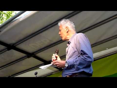 Werner Sauerborn / Christian Hirneis (BUND) - 128. Montagsdemo gegen Stuttgart 21 - 25.06.2012