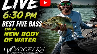 Breaking Down a NEW body of water in August. Best 5 - UNCUT