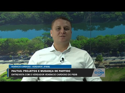 Vereador Venâncio Cardoso (PSDB) fala sobre Projetos e mudanças no Partido 24 03 2023