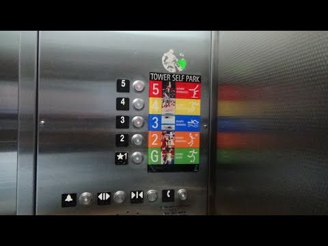 Schindler 400A Traction Glass Elevators - Tower Self-Park - Chicago, IL