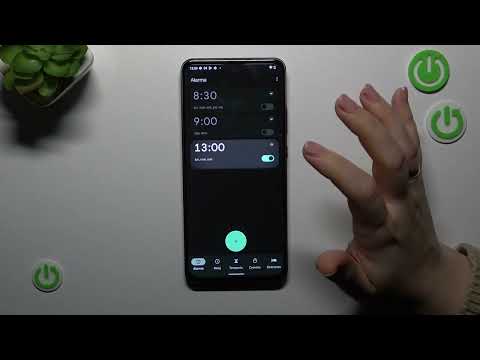 Como poner alarma en Nokia X30