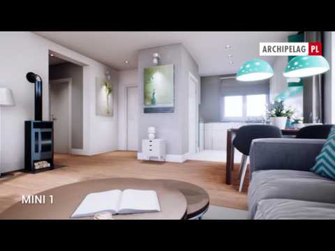 Projekt małego domu Mini 1 G1