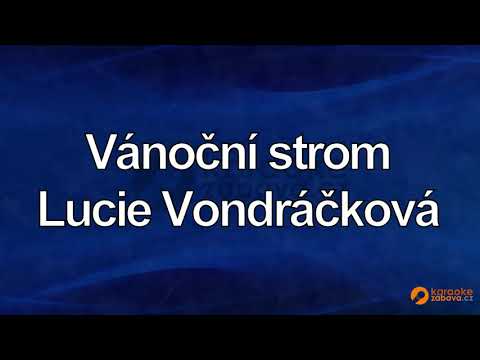 FullHD karaoke Vánoční strom - Lucie Vondráčková - ukázka
