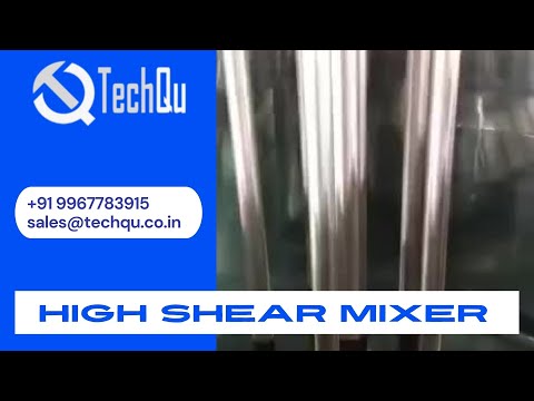 High Shear Emulsifier Mixer