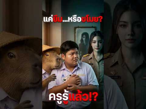 แค่ยืมหรือขโมย ? #คาปิบาร่า #พี่กะปิ #capybara #funny #ลุงเก้เอไอตูน #ลุงเก้aitoon