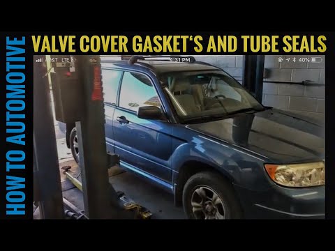 How to Replace the Valve Cover Gaskets and Tube Seals on a Subaru Forester, Impreza, and Outback