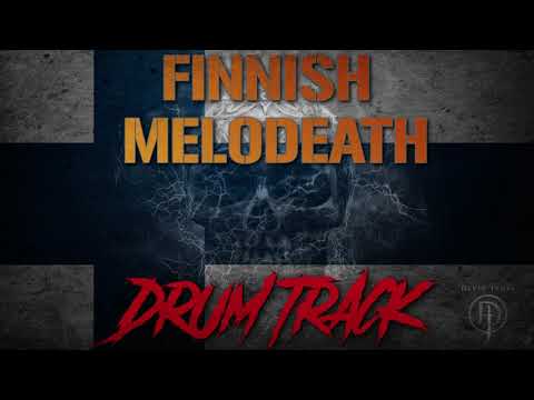 Finnish Melodeath Metal Style Drum Track - 242 BPM (FREE WAV & MIDI DOWNLOAD)
