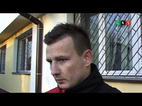 19. kolejka: GKS Tychy - Bytovia Bytów 1:1. Pomeczowa wypowiedź Dawida Ambroziaka