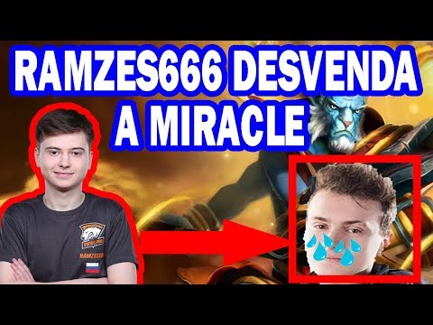 RAMZES666 DESVENDA A MIRACLE CON EL PHANTOM LANCER | DOTA 2 COSAS