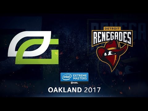CS:GO - OpTic vs. Renegades [Overpass] Map 2 - NA Qualifier Final - IEM Oakland 2017
