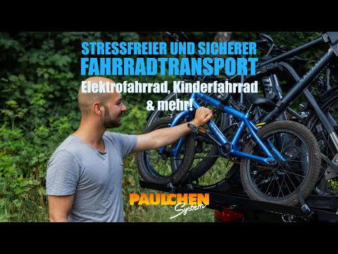 Der beste Fahrradträger für Familien / Paulchen Heckträger System Hamburg