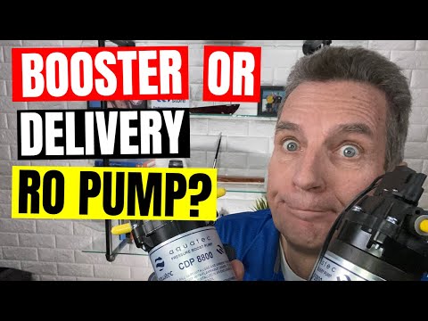 Part of a video titled Which REVERSE OSMOSIS PUMP Should I Buy? #shorts - YouTube