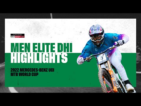 Round 1 - Men Elite DHI Lourdes Highlights | 2022 Mercedes-Benz UCI MTB World Cup