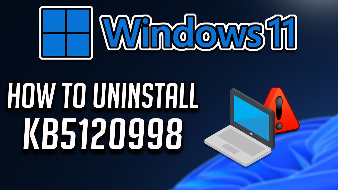 How To Uninstall KB5120998 Update on Windows 11