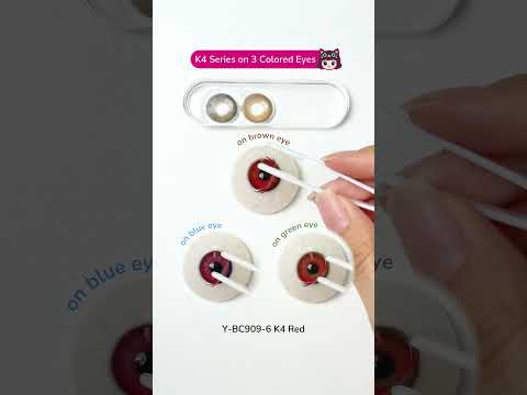 K4 Collection Monthly Colored Contact Lenses video