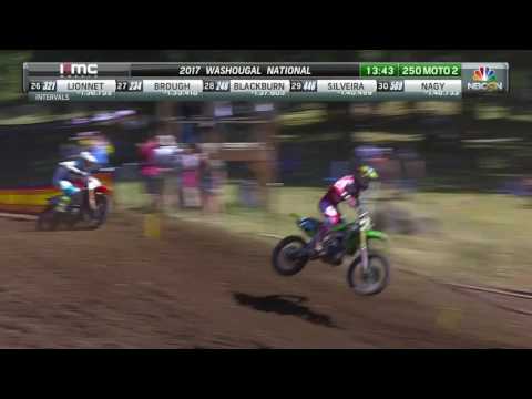 Washougal 250 Moto 2: Savatgy retakes lead