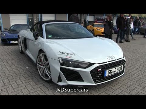 2019 Audi R8 V10 Spyder - Start-Up, Acceleration & Exhaust sound!