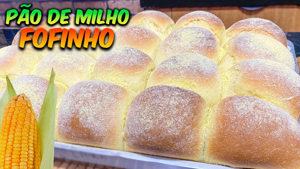 PÃO DE MILHO FOFINHO  -  FAÇA E VENDA !!!