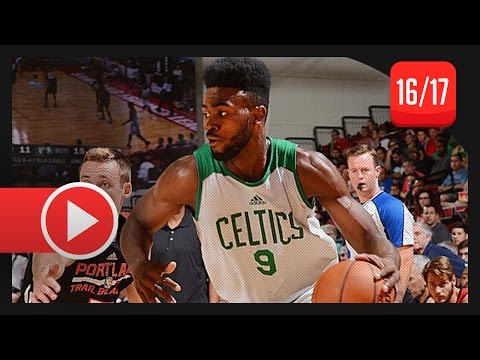 Jaylen Brown Full SL Highlights vs Trail Blazers (2016.07.15) - 21 Pts, 7 Reb