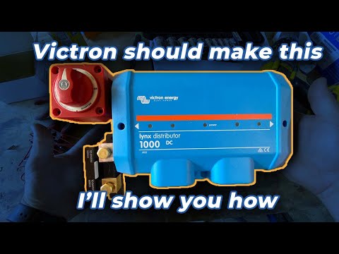 Make the Best Victron Lynx Distributor with LED Lights working