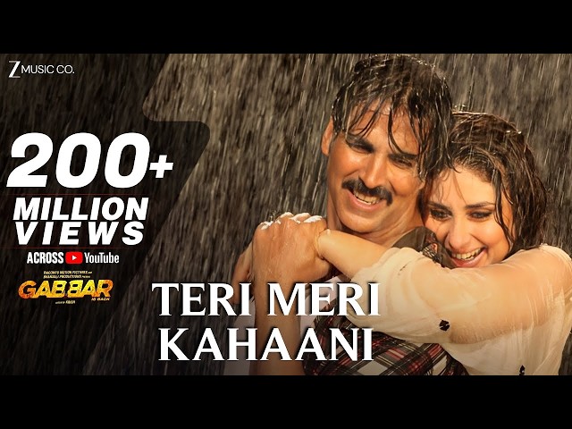 Teri Meri Kahaani Hai Baarishon Ka Paani – Arijit Singh | Gabbar Is Back | Akshay Kumar & Kareena K