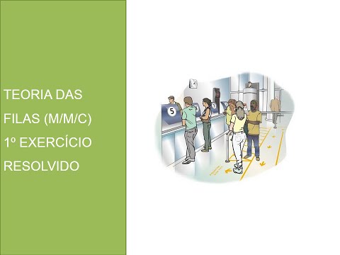 Teoria das filas - M/M/C (1º exercício resolvido)