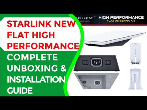 Watch the Starlink Flat High-Performance Kit Video