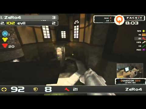 QuakeCon 2013 Duel (LB) Loser Bracket Final Evil vs Zero4 (map 2 of 3)