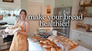 Fresh Milled Flour Baking Day Marathon | Buns, Pizza Dough, Tortillas /Inyouths LED Mirror