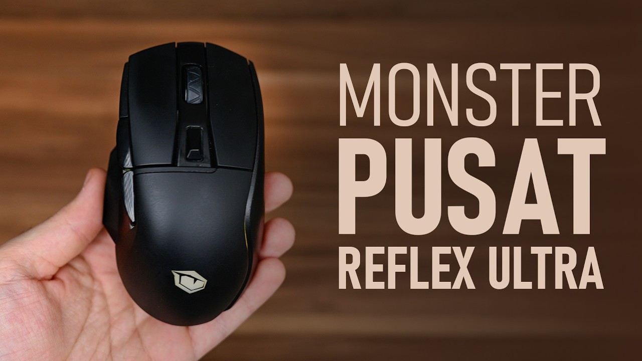 Monster Pusat Reflex Ultra - Kablosuz Oyuncu Faresi