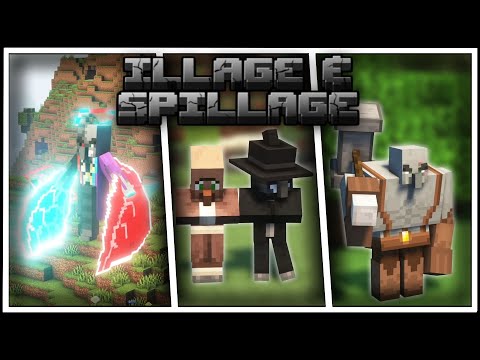 THIS IS ONE OF THE BEST PILLAGER MODS - Illage and Spillage Full Showcase (Forge 1.16.5 - 1.19.2)