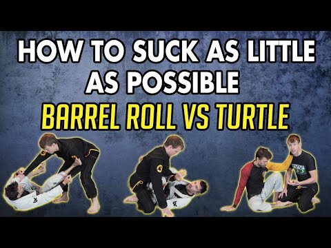 BJJ Lesson 41: Barrel Roll Vs Turtle - Fundamentals Of Attacking Turtle