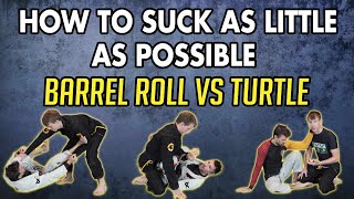 BJJ Lesson 41: Barrel Roll Vs Turtle - Fundamentals Of Attacking Turtle