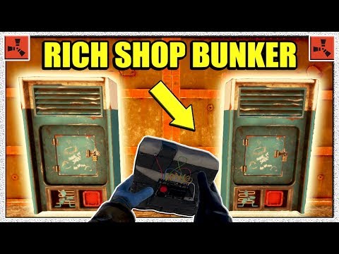 Rust RICH SHOP RAID - Raiding Bunker Base Vending Machine Loot - Vanilla (Rust Raids PvP)