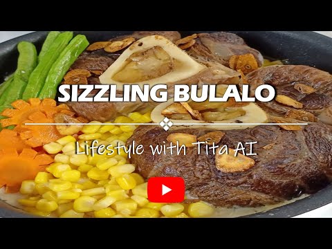 SIZZLING BULALO | BEEF SHANK IN CREAM OF MUSHROOM SOUP