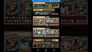 パズドラ 8月チャレンジ レベル9実況動画 リベンジ